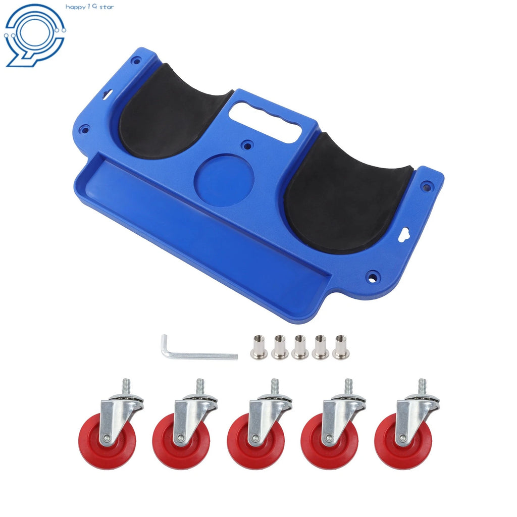 Rolling Knee Creeper Pad with Tool Tray and Swivel Wheels