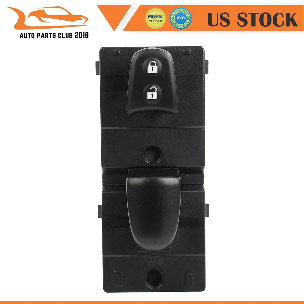Front Right Power Window Switch for Nissan Sentra (2011–2022), Leaf (2013–2019)