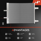 A/C Condenser with Receiver Drier for Mitsubishi Outlander