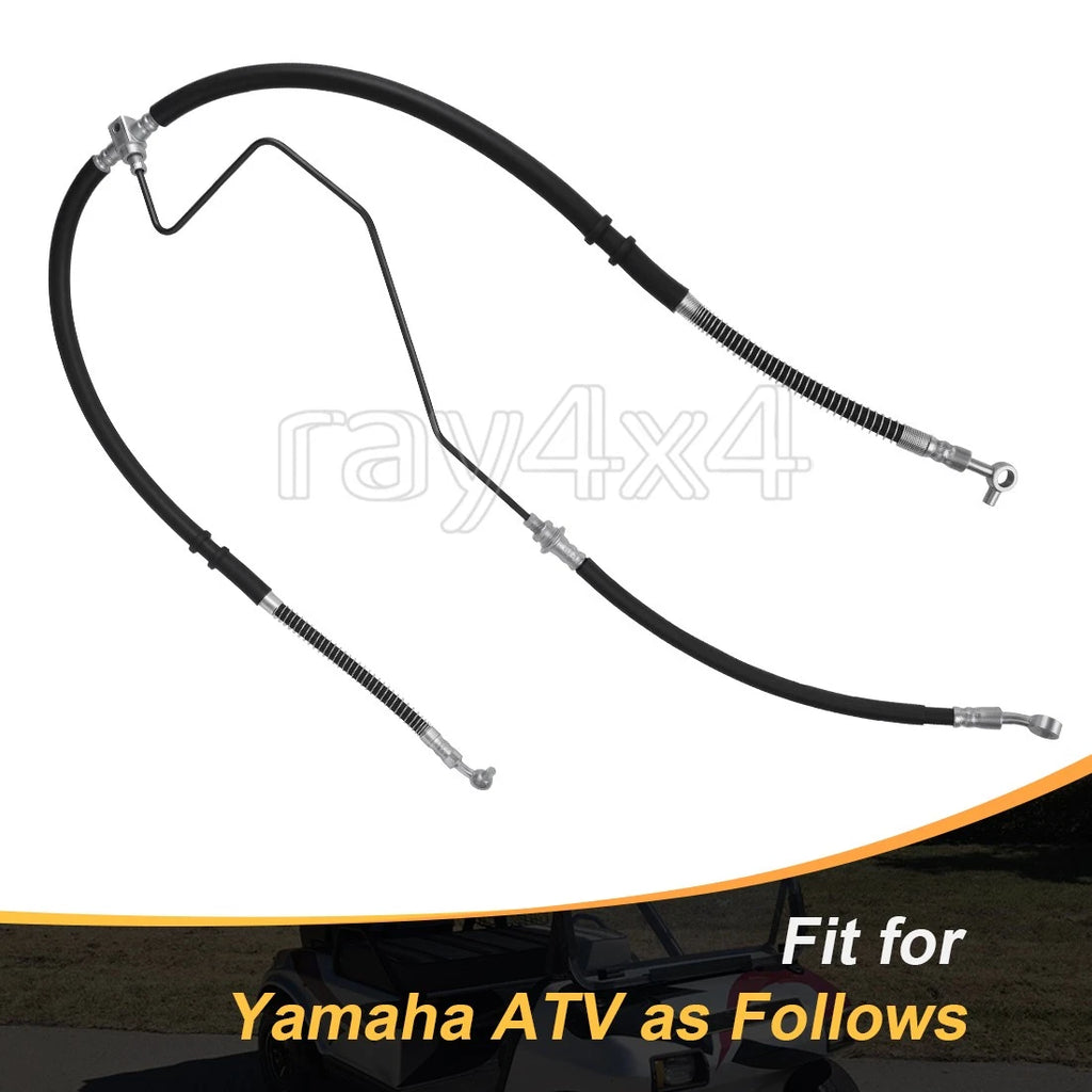 Front Brake Hose Lines & Pipe Kit for Yamaha YFM700R Raptor 700R (2006–2024)