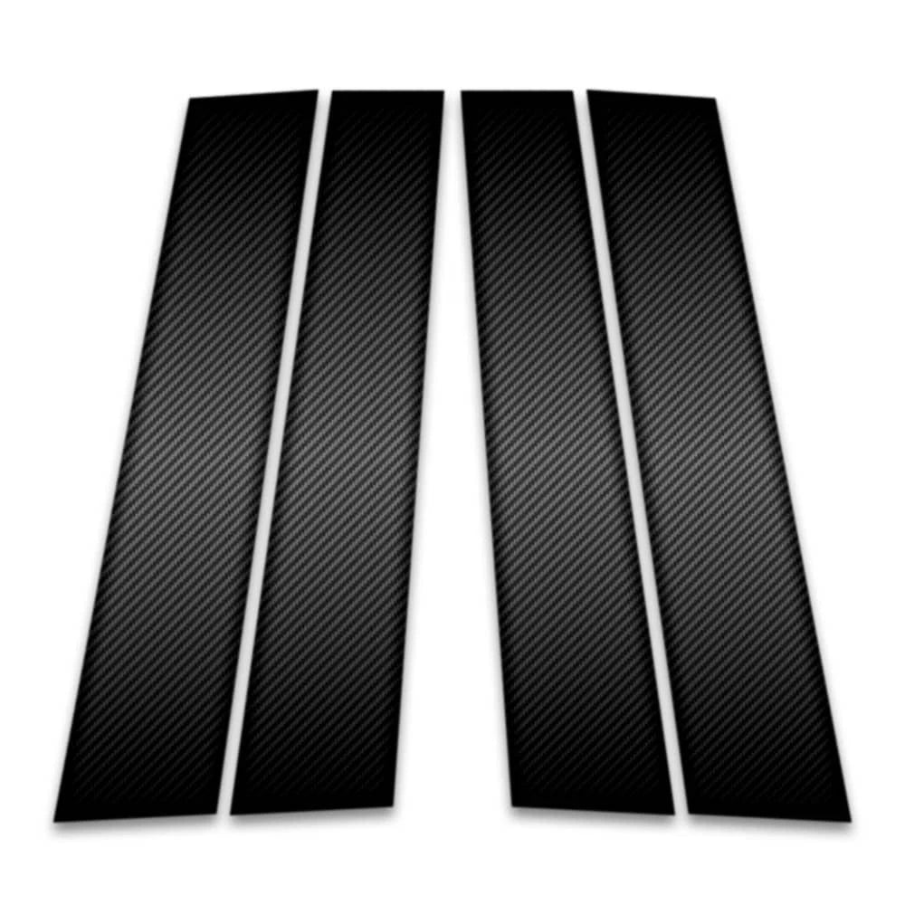 4pc Carbon Fiber Pillar Post Covers for 2013-2023 Infiniti JX Series