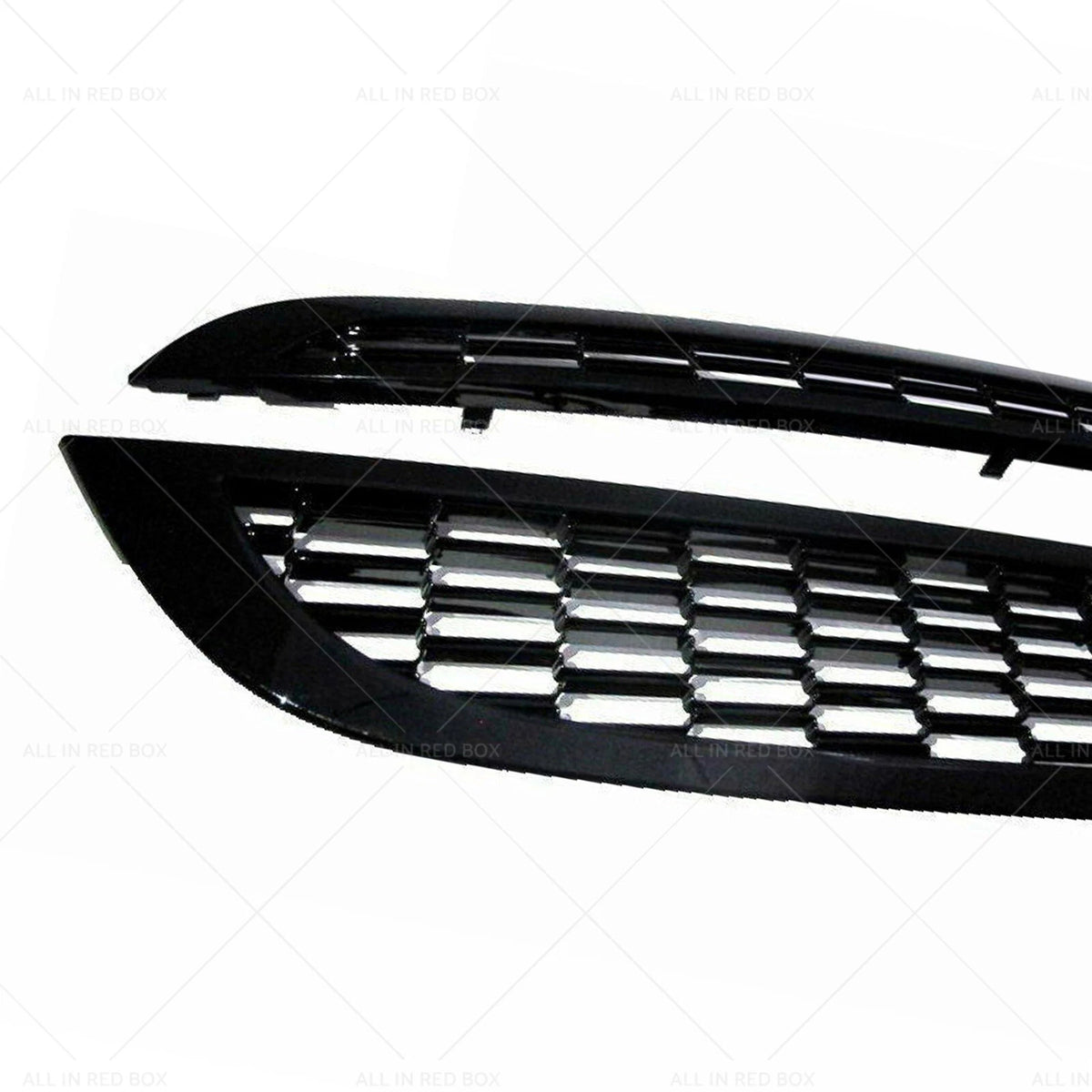 2X Honeycomb Mesh Front Grill for Mini Cooper R50 R52 R53 (2002–2006)