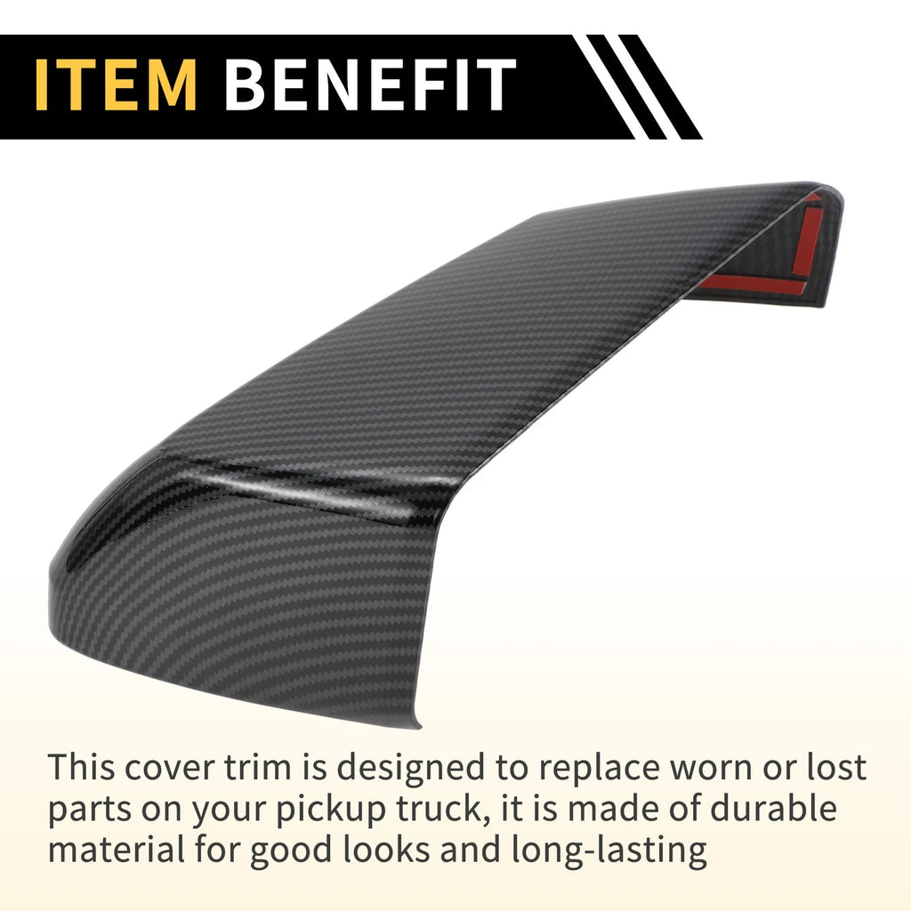 Exterior Rearview Mirror Cover for Chevy Colorado (2023–2024) Carbon Fiber