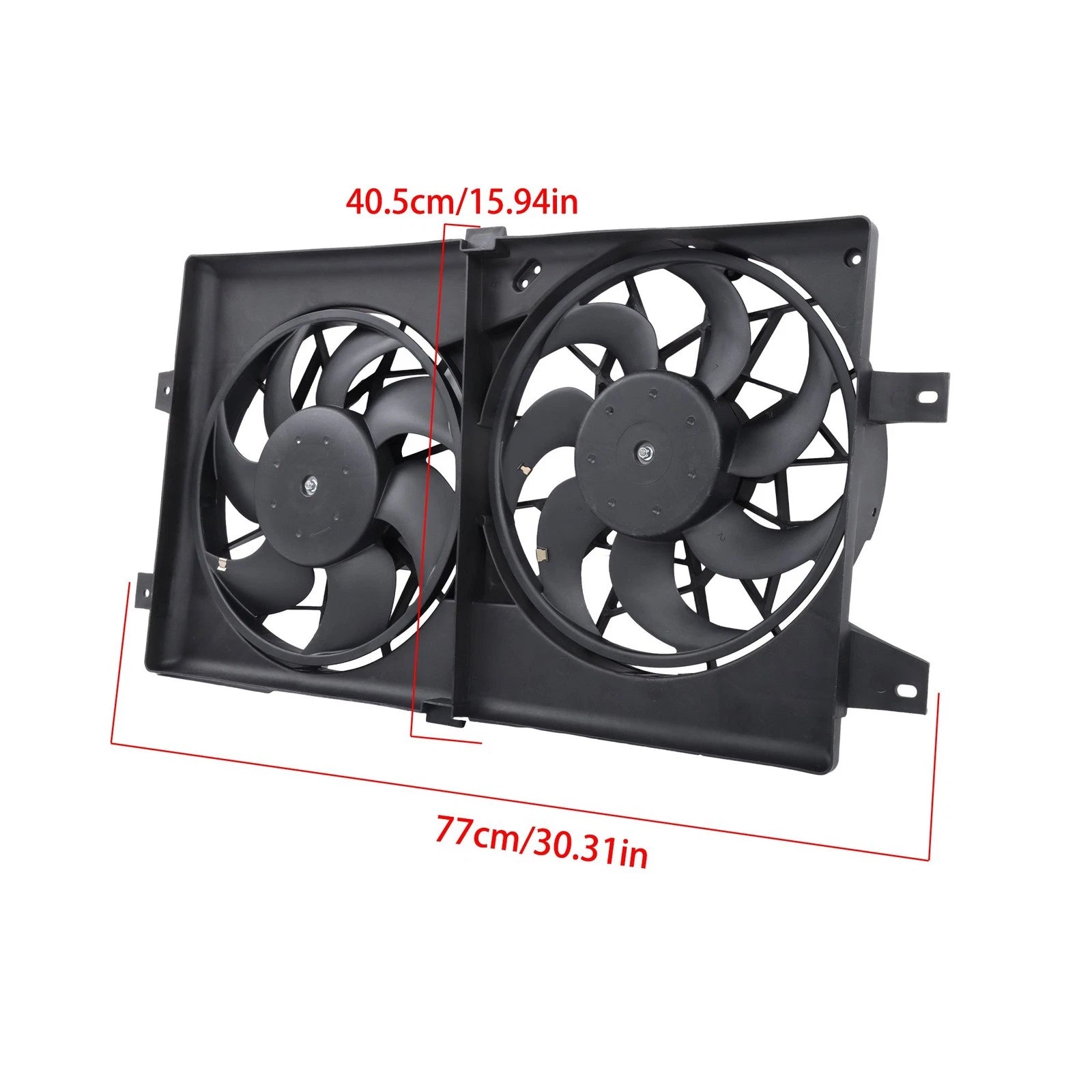 Radiator Cooling Fan Assembly for Chrysler Sebring Dodge Stratus (2001–2006) 621770