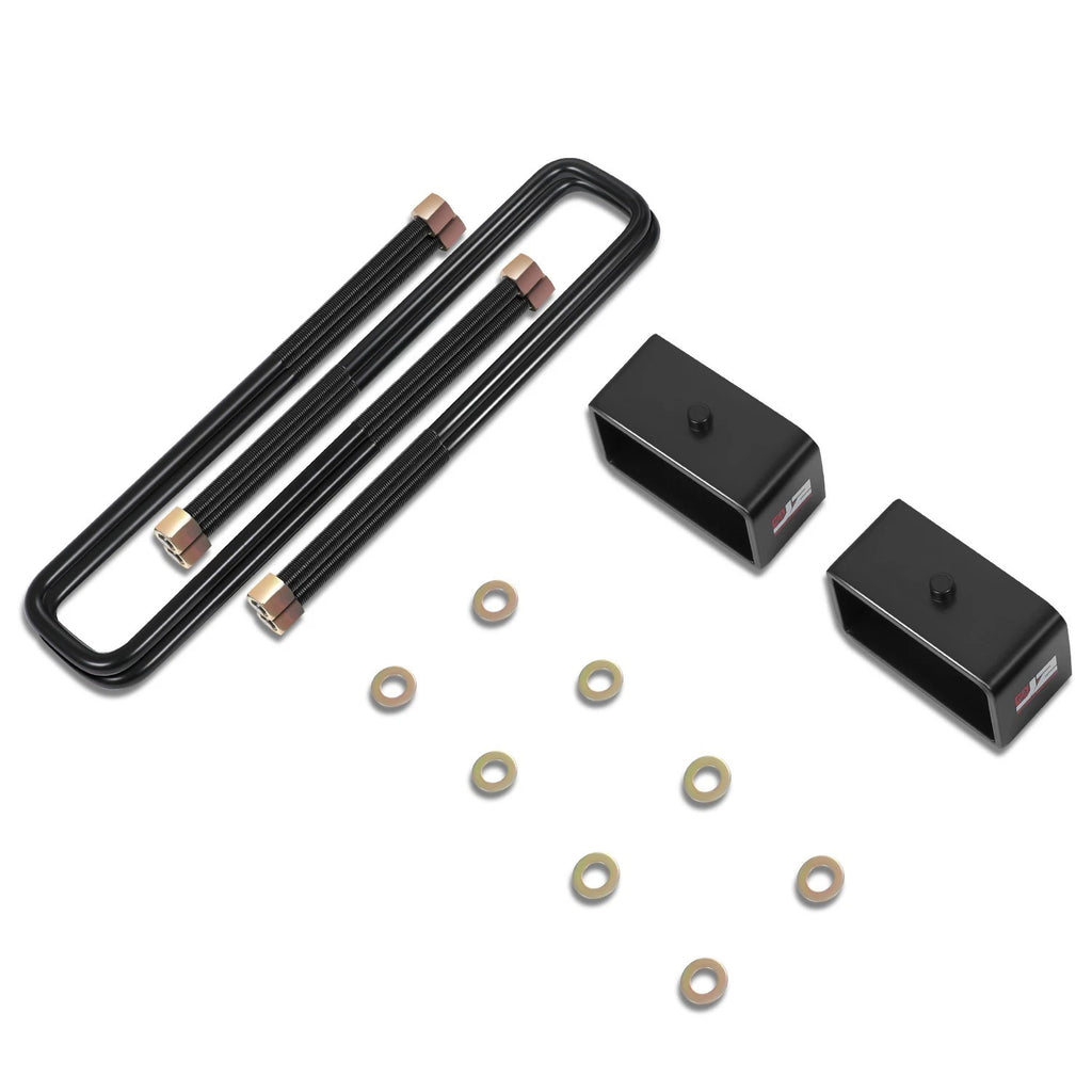 2 Leaf Spring Leveling Lift Blocks for Dodge Ram 1500 (1994–2008)