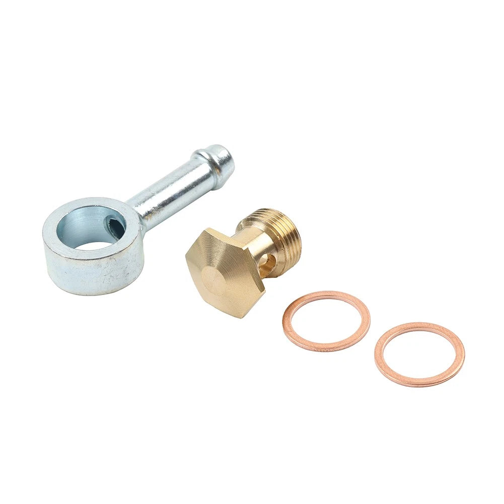 Banjo Fuel Bowl Inlet Fitting Swivel Barb for Universal Applications (9/16-24)
