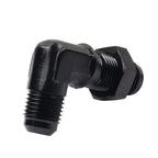 8AN Male to Male 90 Degree Flare Union Bulkhead Adapter Fitting for Car