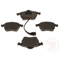 Set of 4 Brake Pads for Volkswagen Jetta Front FWD (1999–2005)