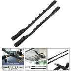 2X Roof Fishing Rod Rack Pole Holder Strap for Car (5 Slot Capacity)