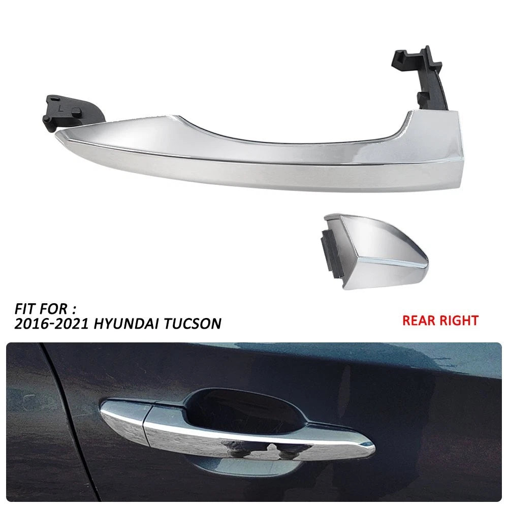 Outer Rear Door Handle for Hyundai Tucson (2016–2021) Right 83661D3010 EXV