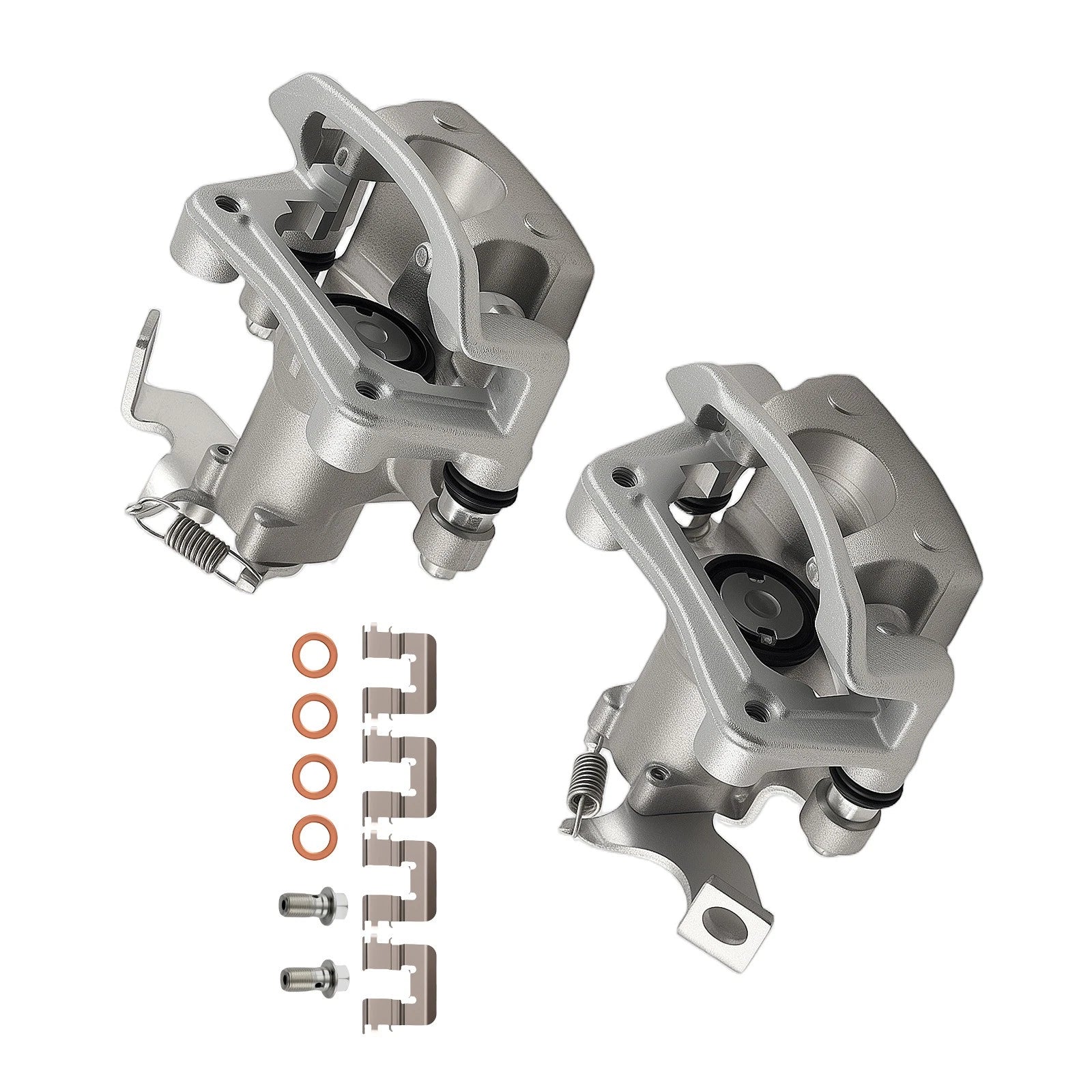 Rear Left & Right Brake Caliper Pair for Kia Soul (2014–2019)