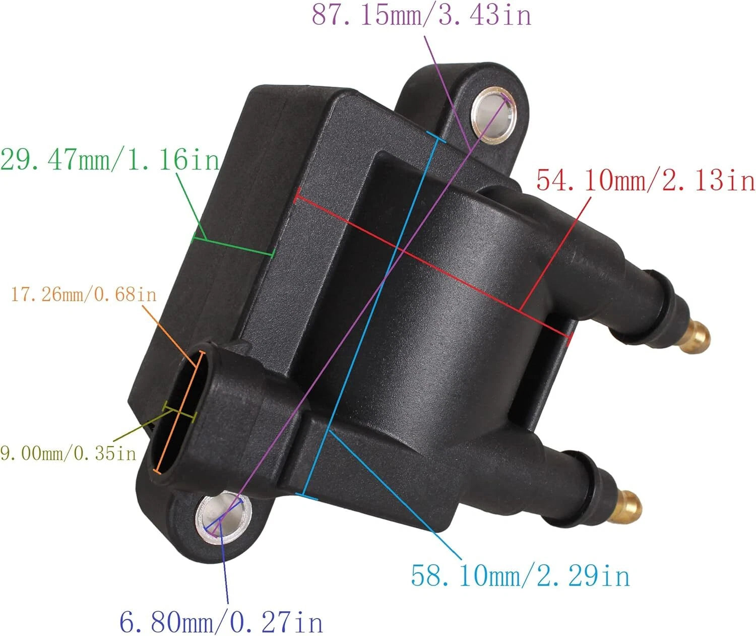 Ignition Coil 8M0029482 300-8M0044991 for Mercury Mercruiser (35-80HP)
