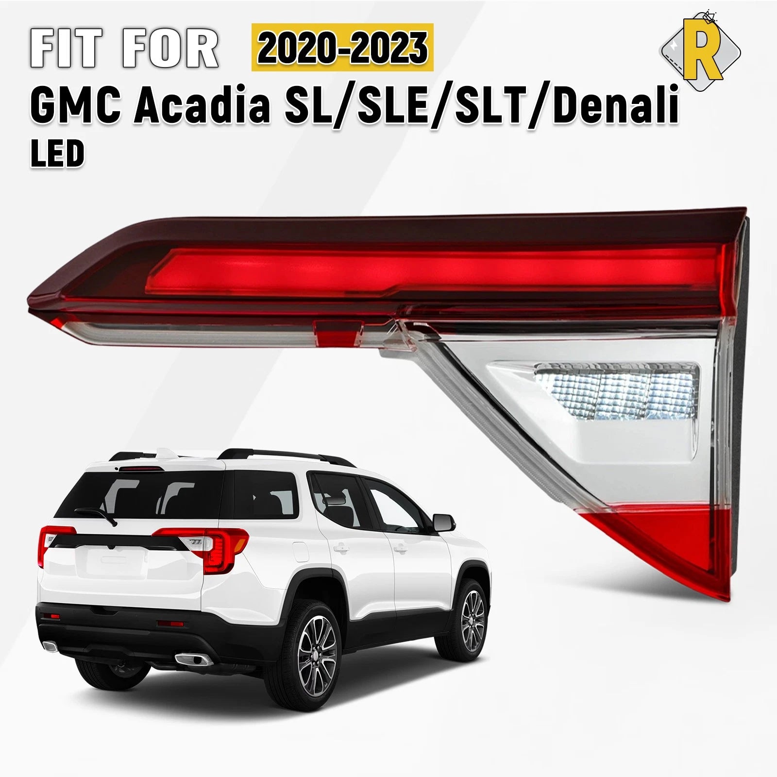 LED Chrome Tail Light for GMC Acadia (2020–2023)