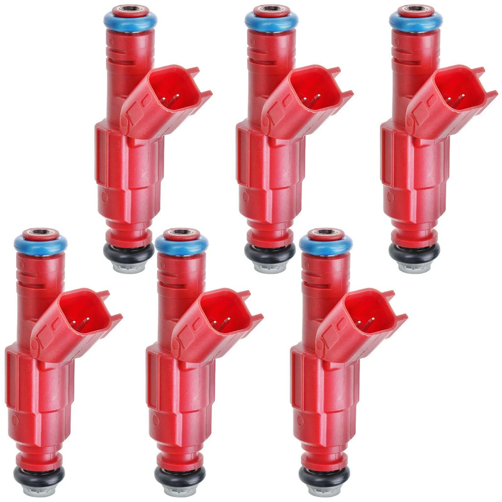 6x Fuel Injectors for Jeep Grand Cherokee (1999–2004) 4.0L
