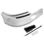 Set of 2 Chrome Front Bumper Corner End Cap Covers for Kenworth T680 (2013–2021)