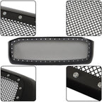 Black Mesh Steel Front Upper Grille for Dodge Ram 1500 (2006–2008)