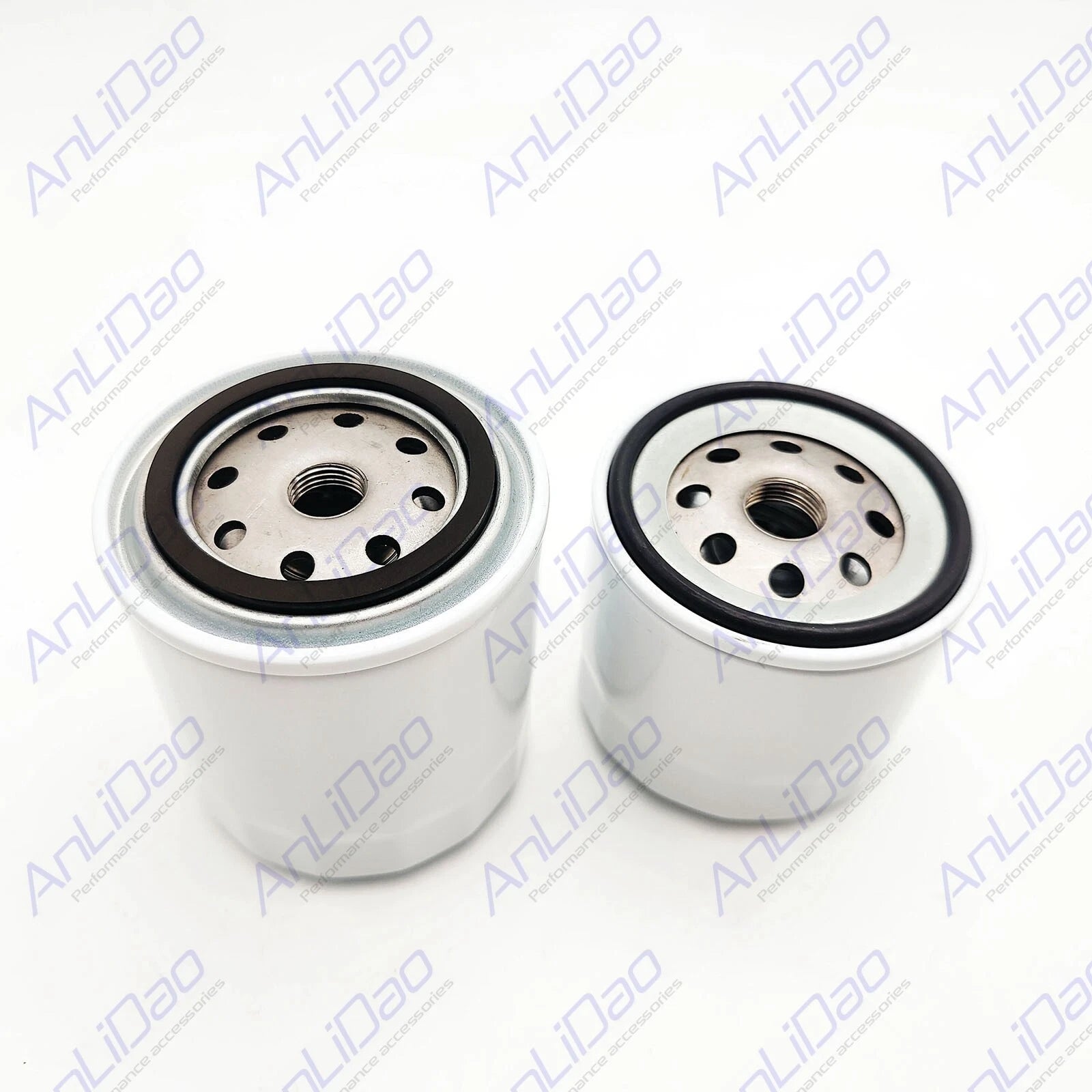 Set of 2 Oil and Fuel Filter Water Separator for Mercury MerCruiser 4.3 5.0 5.7 7.4
