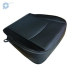Black Leather Driver Bottom Seat Cover for Dodge Ram Laramie 1500 2500 (2013-2018)