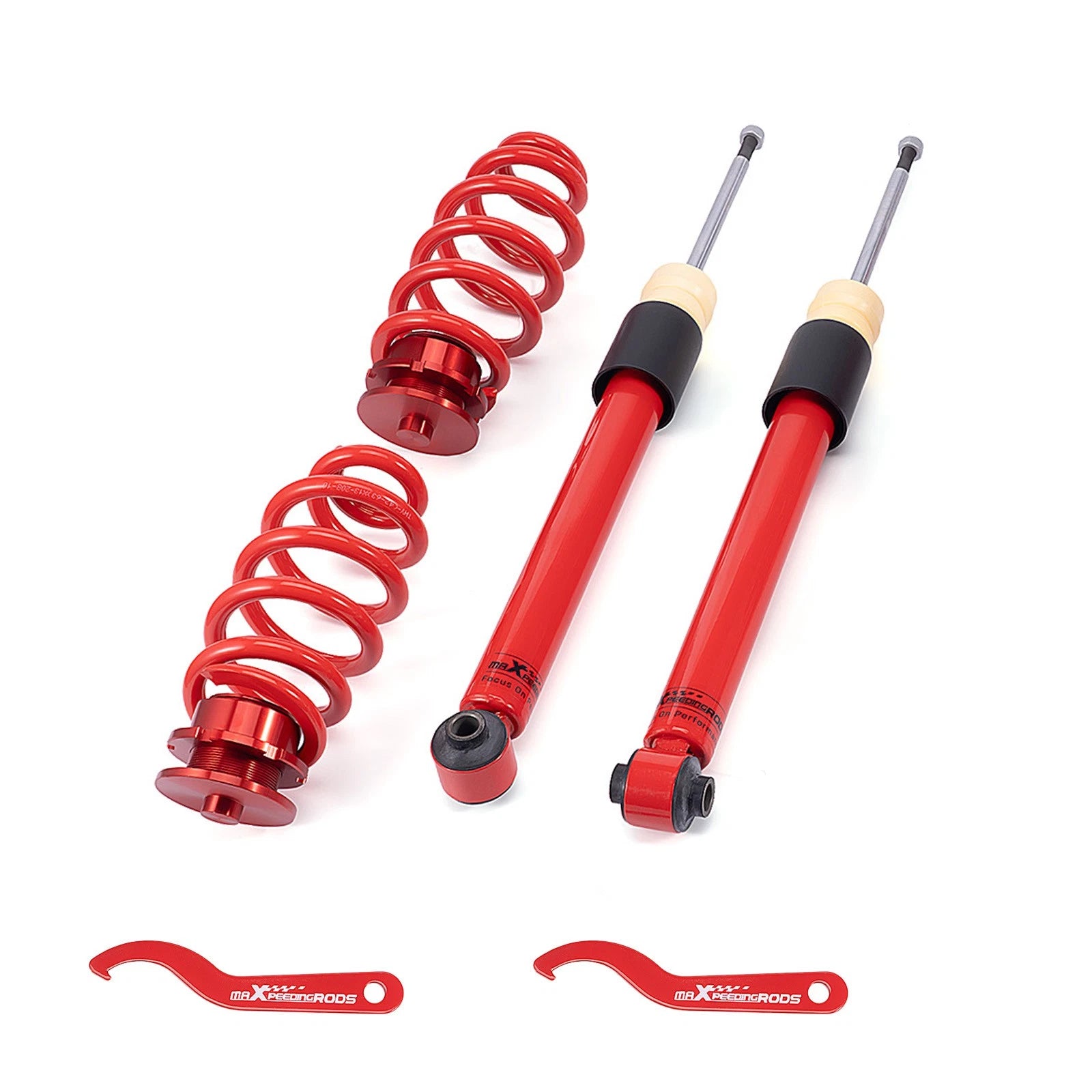 Rear Coilovers Shocks Springs Kit for Audi A4 B6 B7 (8E) Cabrio 2002–2008