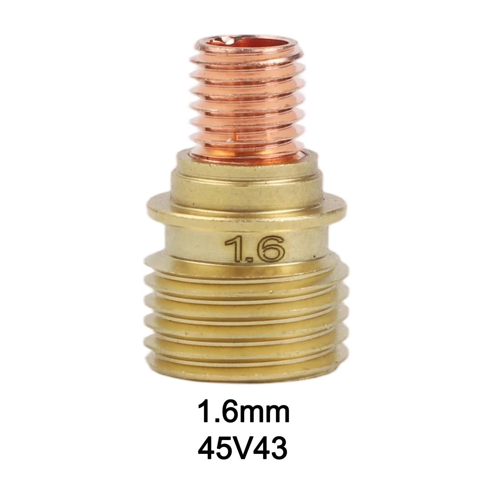 TIG Welding Torch Gas Lens Collets Body for 45V42 45V43 45V44 45V45