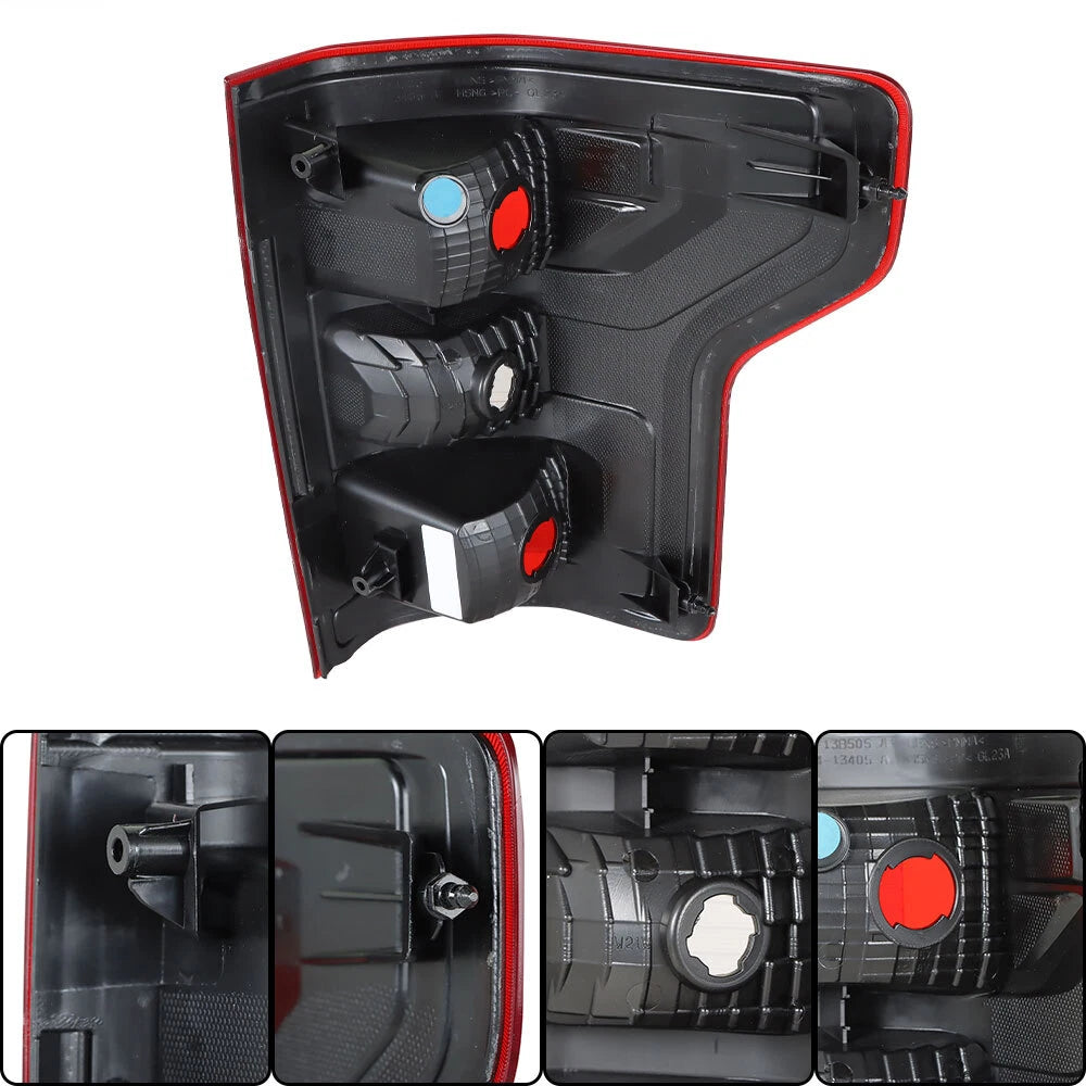 Taillight for Ford F150 (2018-2020) Red Left Driver Side