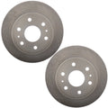 Set of 2 Vented Rear Brake Disc Rotors 345mm for Chevy Cadillac GMC