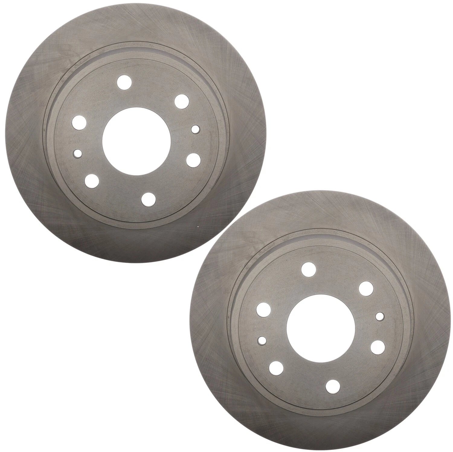 Set of 2 Vented Rear Brake Disc Rotors 345mm for Chevy Cadillac GMC