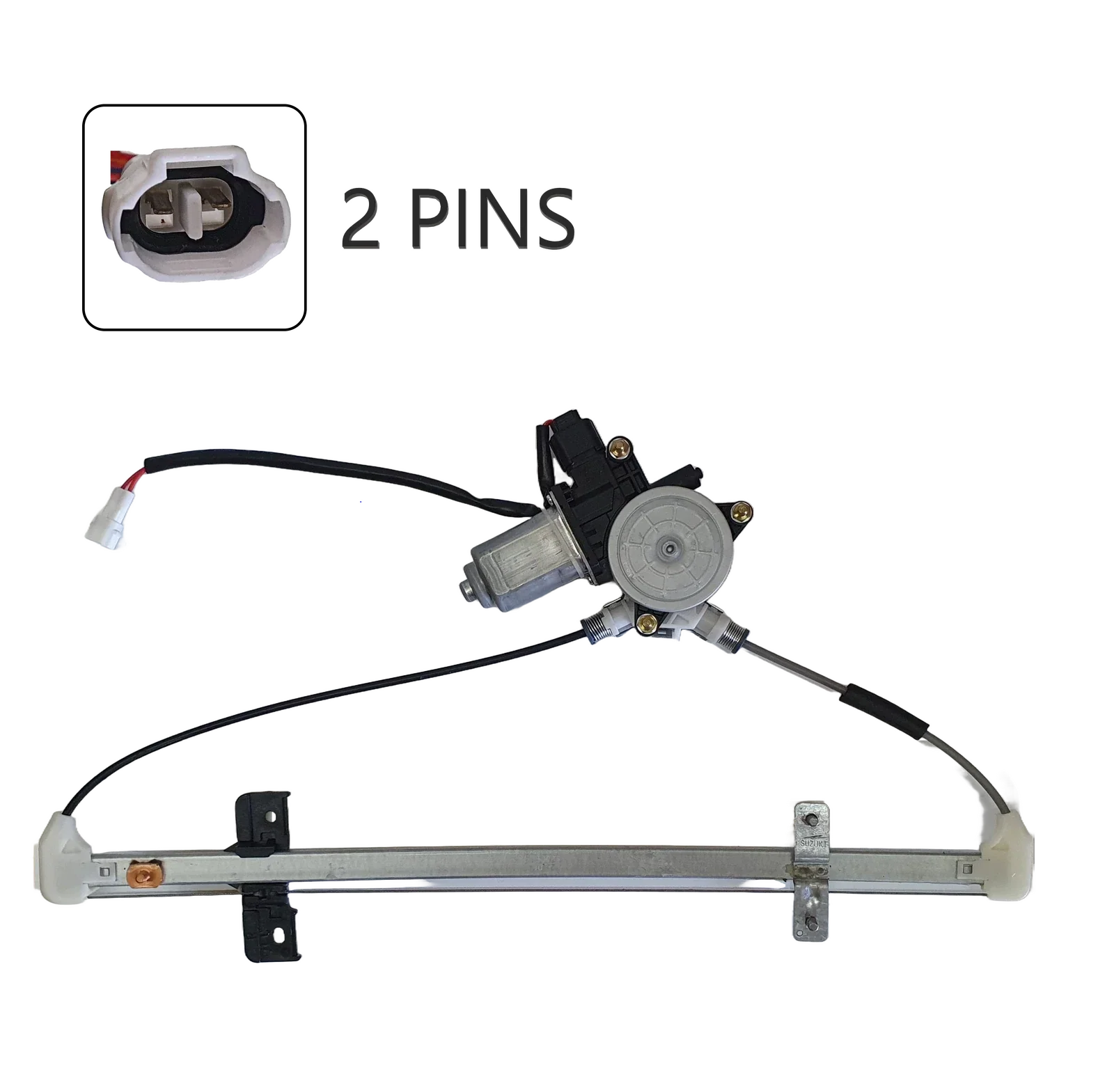 Rear Window Regulator With Motor 2 Pins for Suzuki Grand Vitara (1998–2005)