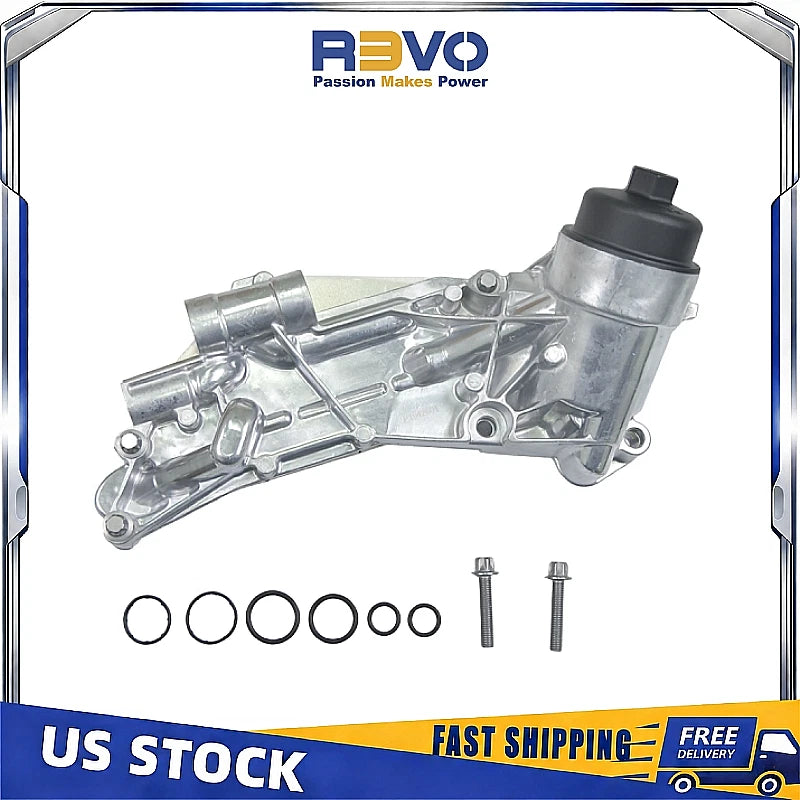Engine Oil Cooler Filter Housing for GMC Chevy Cruze Sonic Aveo (2011–2016) 25199751