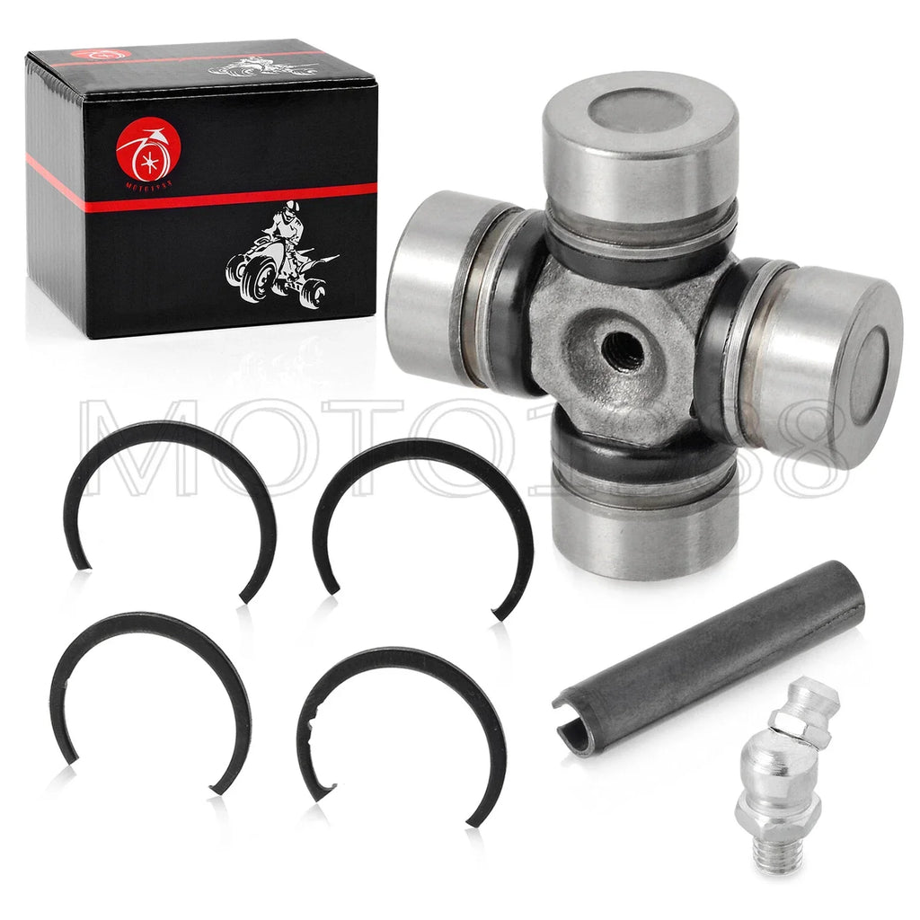 2 x Front & Rear driveshaft u-joint for Polaris RANGER 400 4X4 (2010–2014)