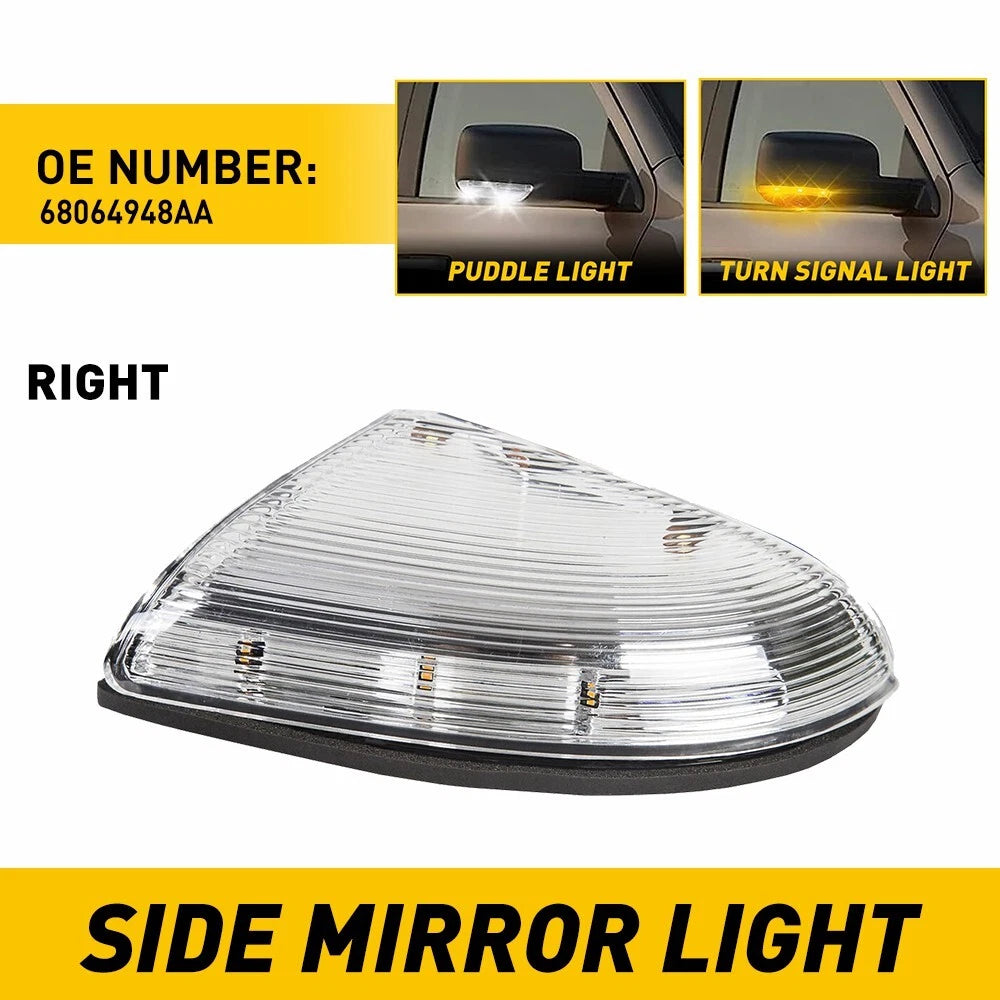 Passenger Side Mirror Turn Signal Light for Dodge Ram 1500/2500 (2002–2010)
