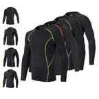 Compression Base Layer Top & Leggings Set for Men's Activewear