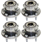 Wheel Hubs for Ford Explorer (2011–2020) Front & Rear 5 Lug with Bearing