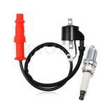 Ignition Coil Spark Plug Kit for Polaris Sportsman 500 (1996–2002), Ranger 500 (2003–2007)
