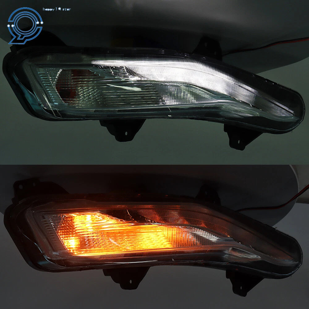 Right Passenger Side Bumper with LED Fog Light for Chevy Malibu (2019–2021)