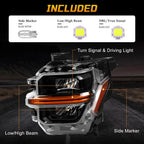 LED Headlight Reflector for Ford F-150 (2024–2025) w/o Module Driver Left
