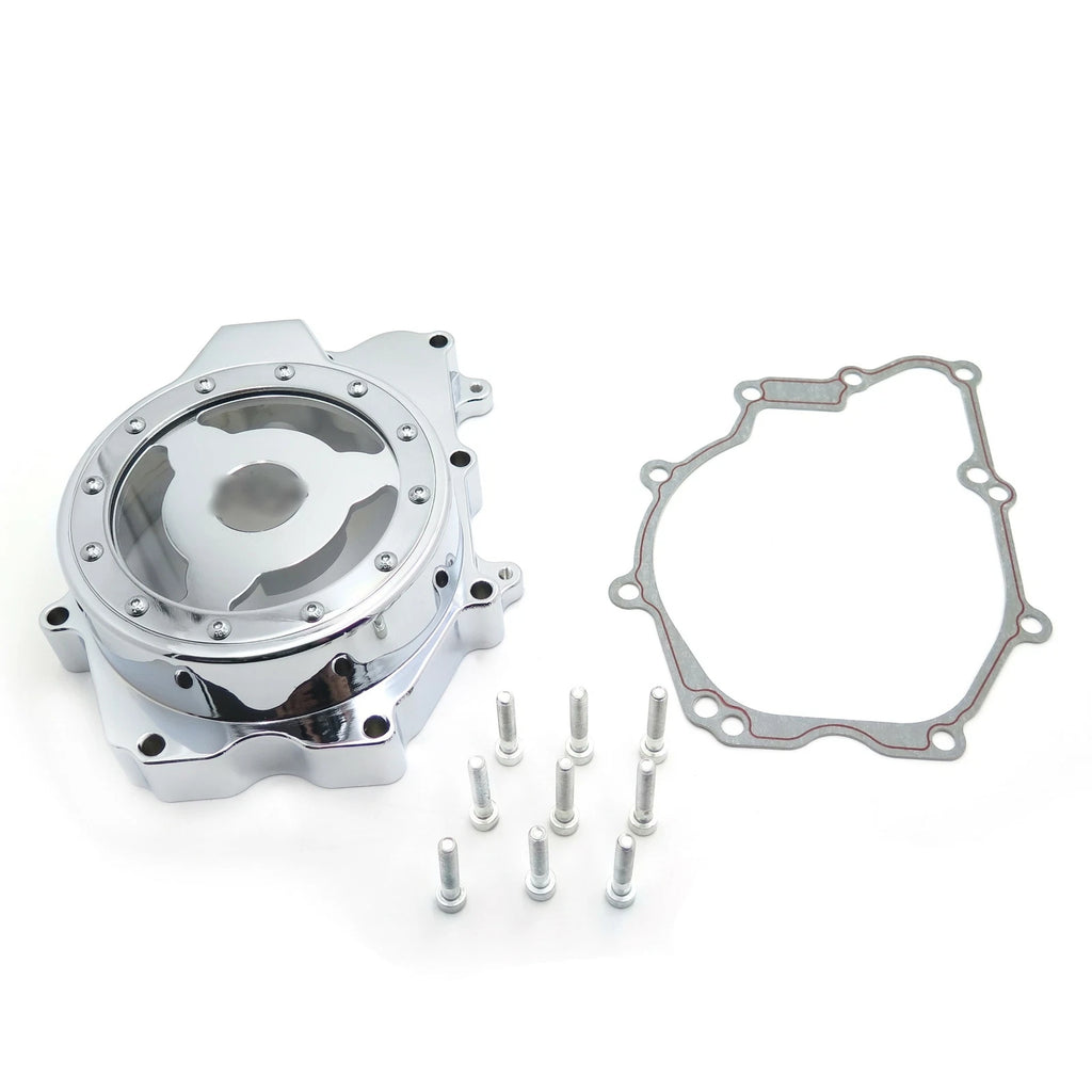 Chrome Stator Engine Cover for Yamaha YZF R6S (2006), YZF R6 (2003–2006)