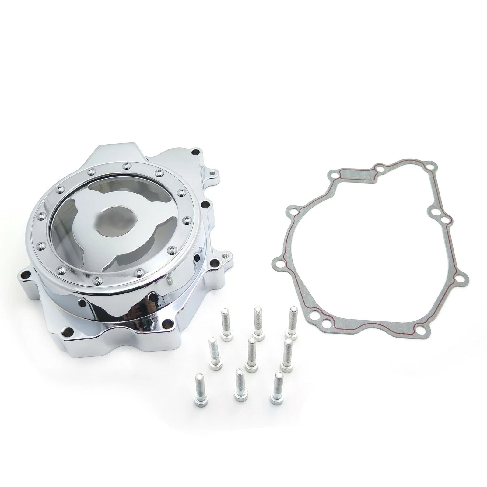Chrome Stator Engine Cover for Yamaha YZF R6S (2006), YZF R6 (2003–2006)
