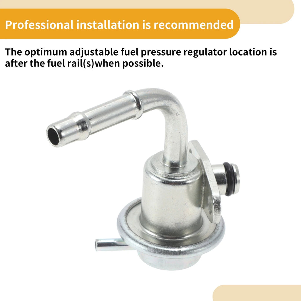 Fuel Pressure Regulator for Nissan Maxima (1999) No. 22670-2Y90A, Metal 20-70 Psi