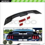 Glossy Black Rear Spoiler for Ford Mustang (2015–2023)