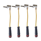 Set of 4 Brake Pad Wear Sensors for Mercedes Benz W211 W220 (2003–2009)