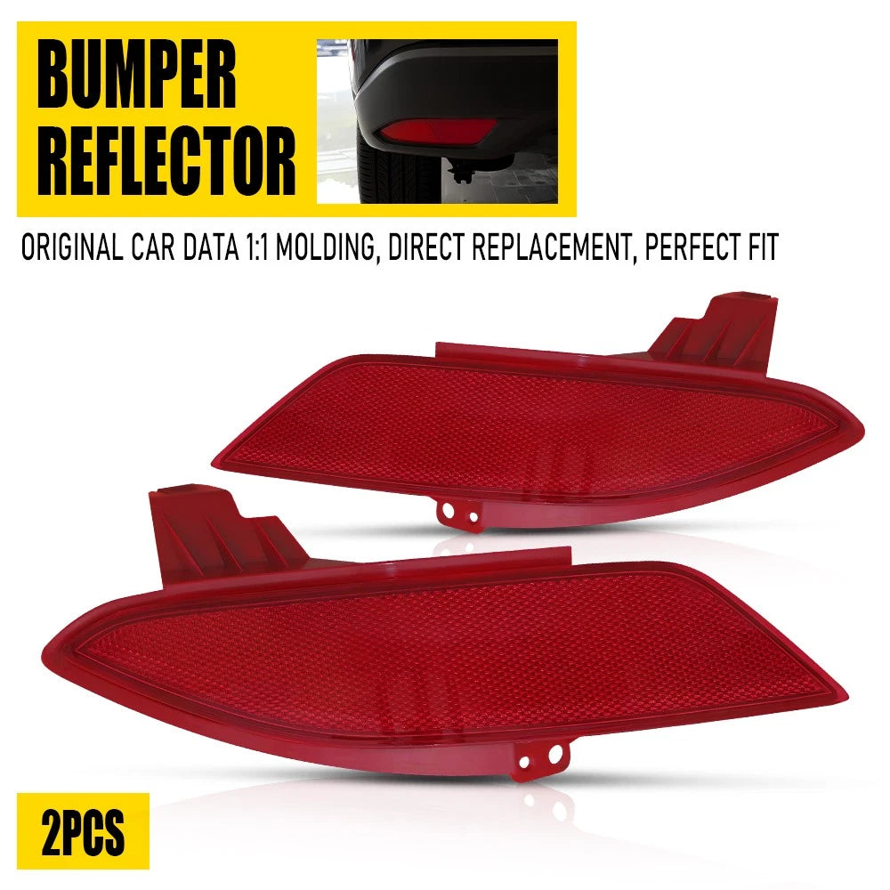 Set of 2 Bumper Reflectors for Honda HR-V (2016–2018)