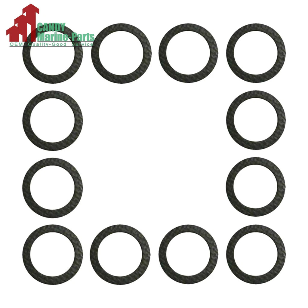 12pc Lower Gearcase Drain Gasket for Mercury MerCruiser (Replaces 18-2945, 12-19183)