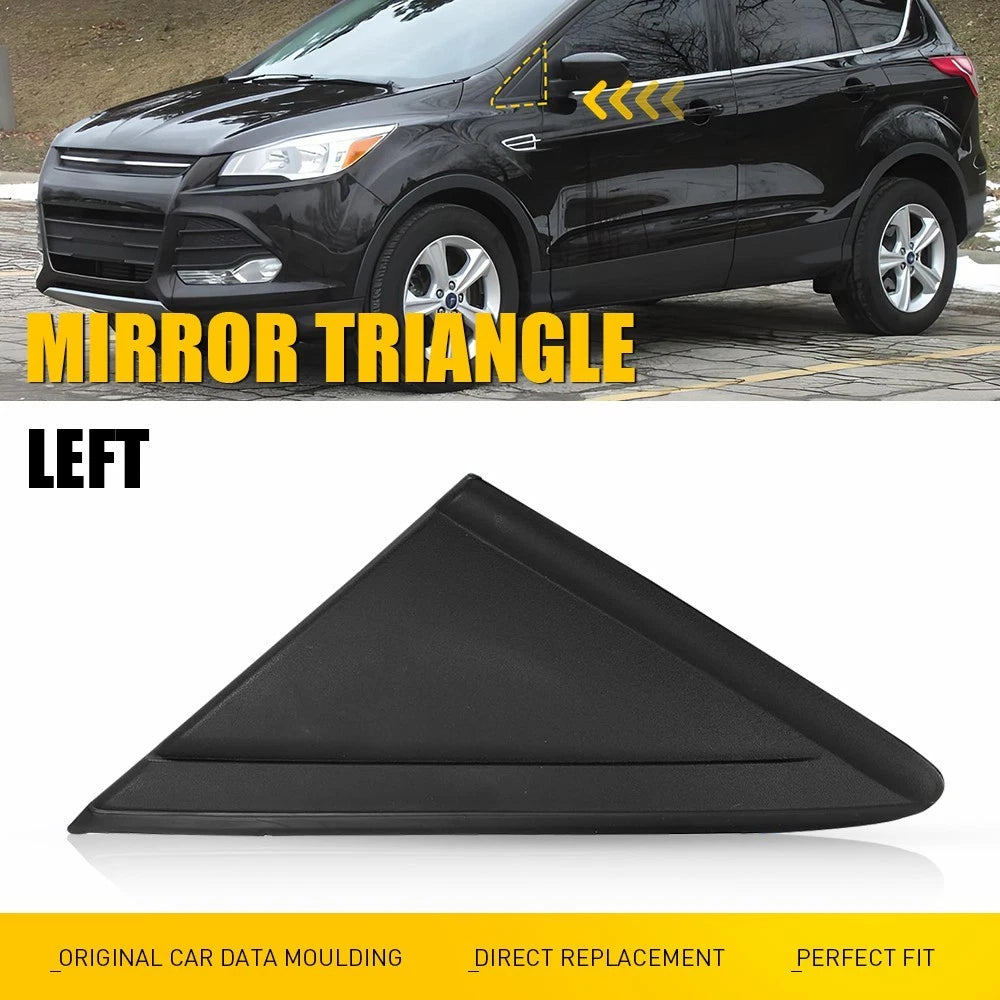 Left Rearview Mirror Molding Triangle Cover Trim for Ford Escape (2013–2019)
