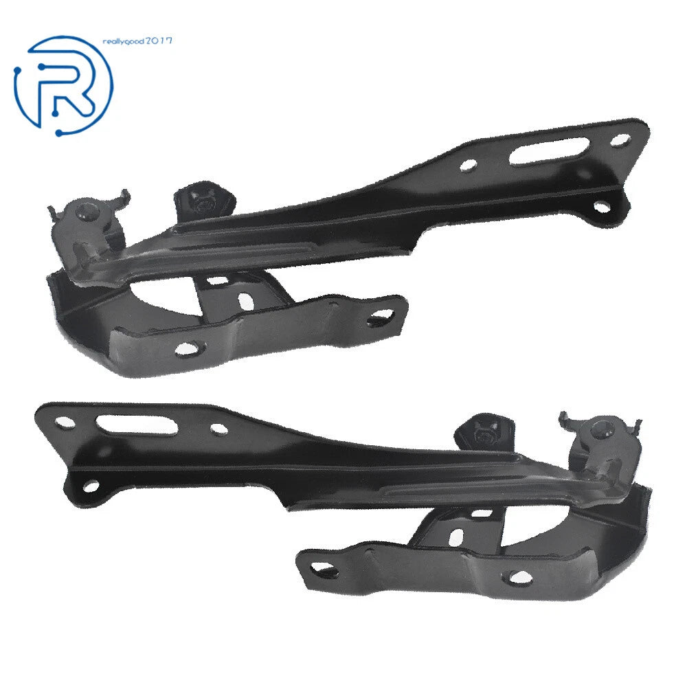 Hood Hinges for Honda Civic (2016-2021) Black Steel
