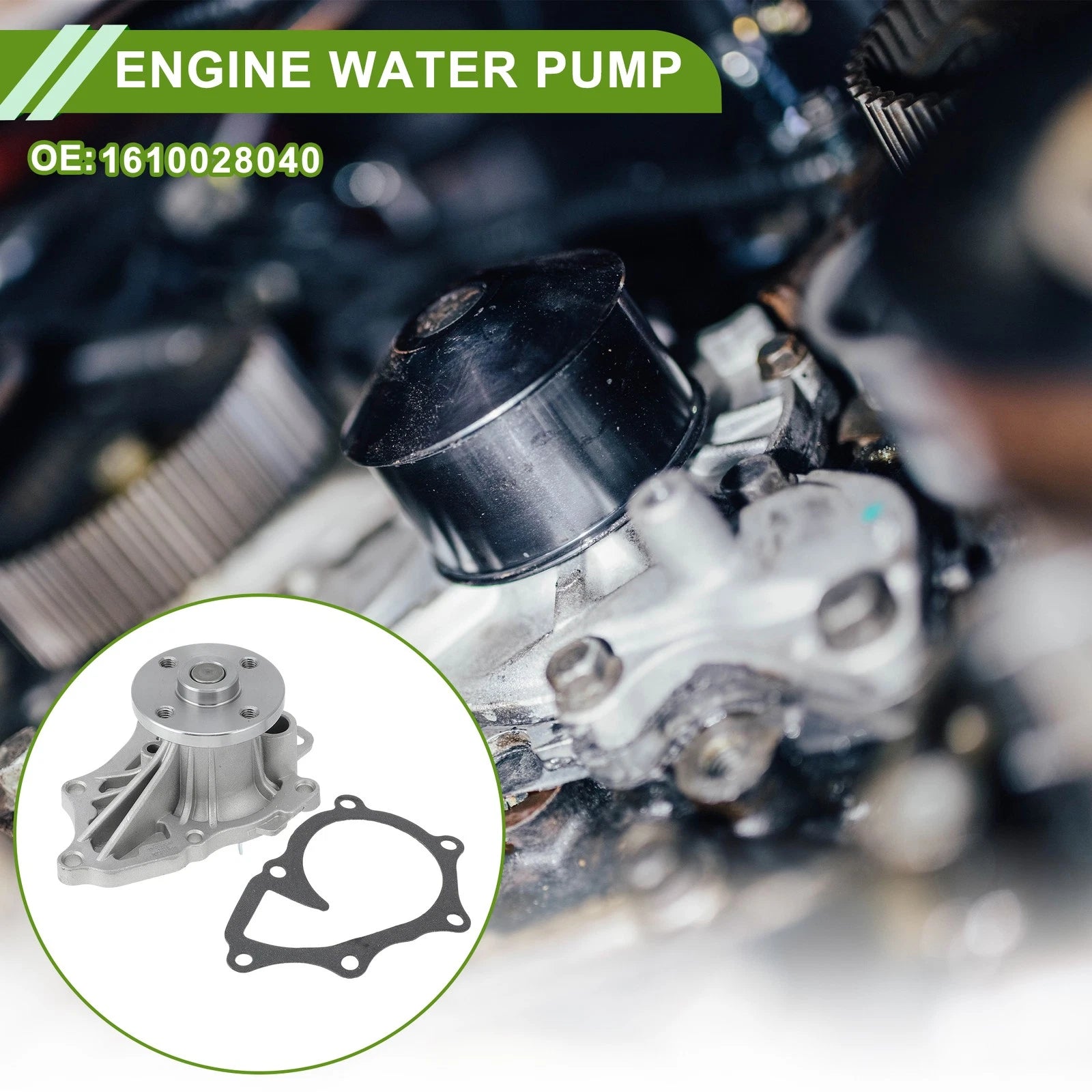 Engine Water Pump for Toyota Camry (2001–2011) No. 1610028040
