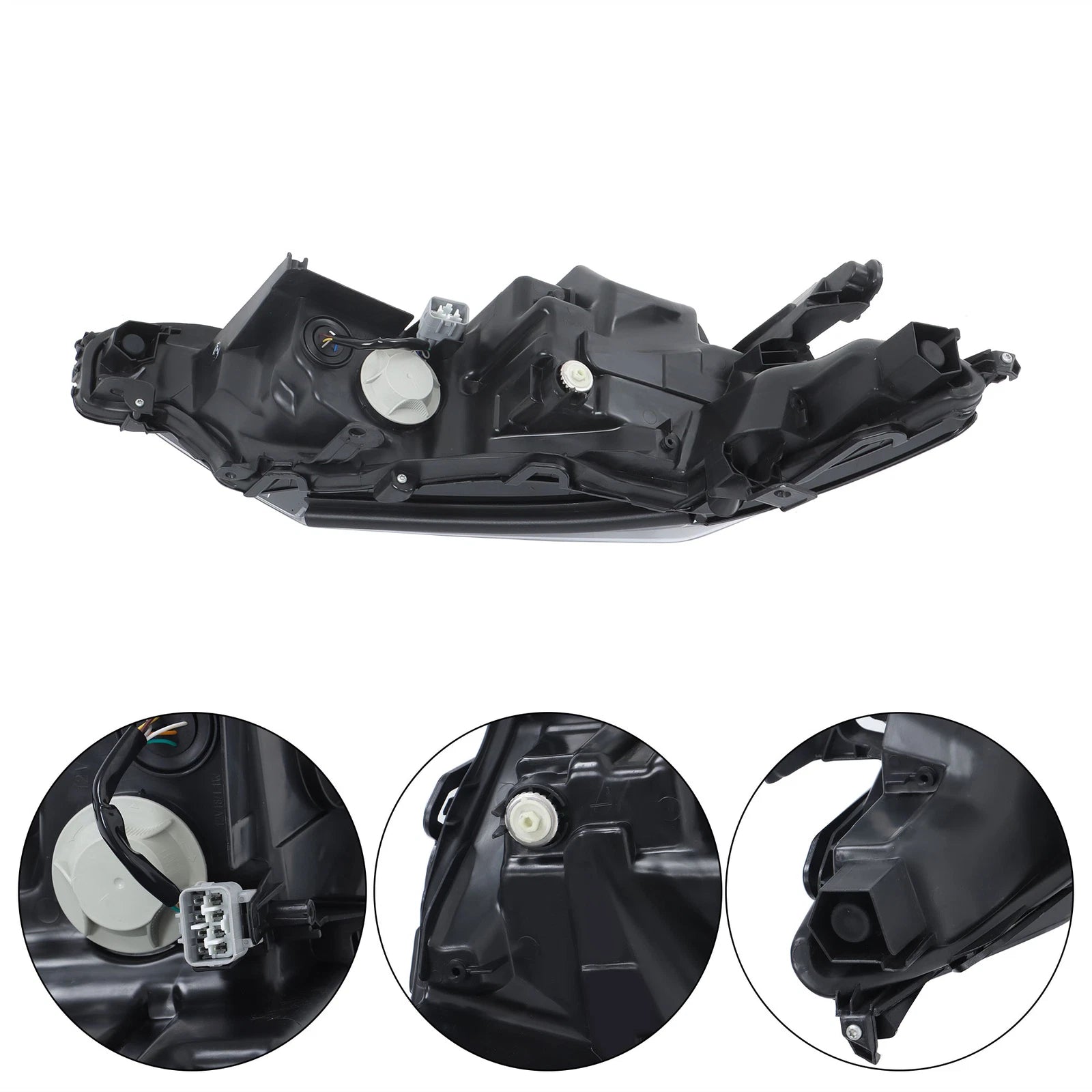 Front Headlight Assembly for Toyota Camry XSE (2021-2022) Clear Lens