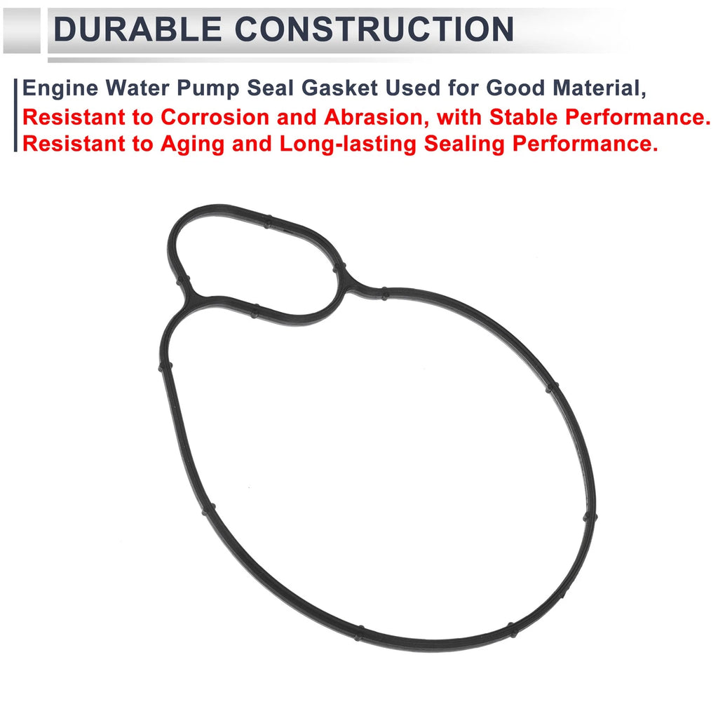 Water Pump Gasket No. 11517549445 for BMW 550i (2011–2016) Rubber 1Pc