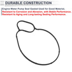 Water Pump Gasket No. 11517549445 for BMW 550i (2011–2016) Rubber 1Pc