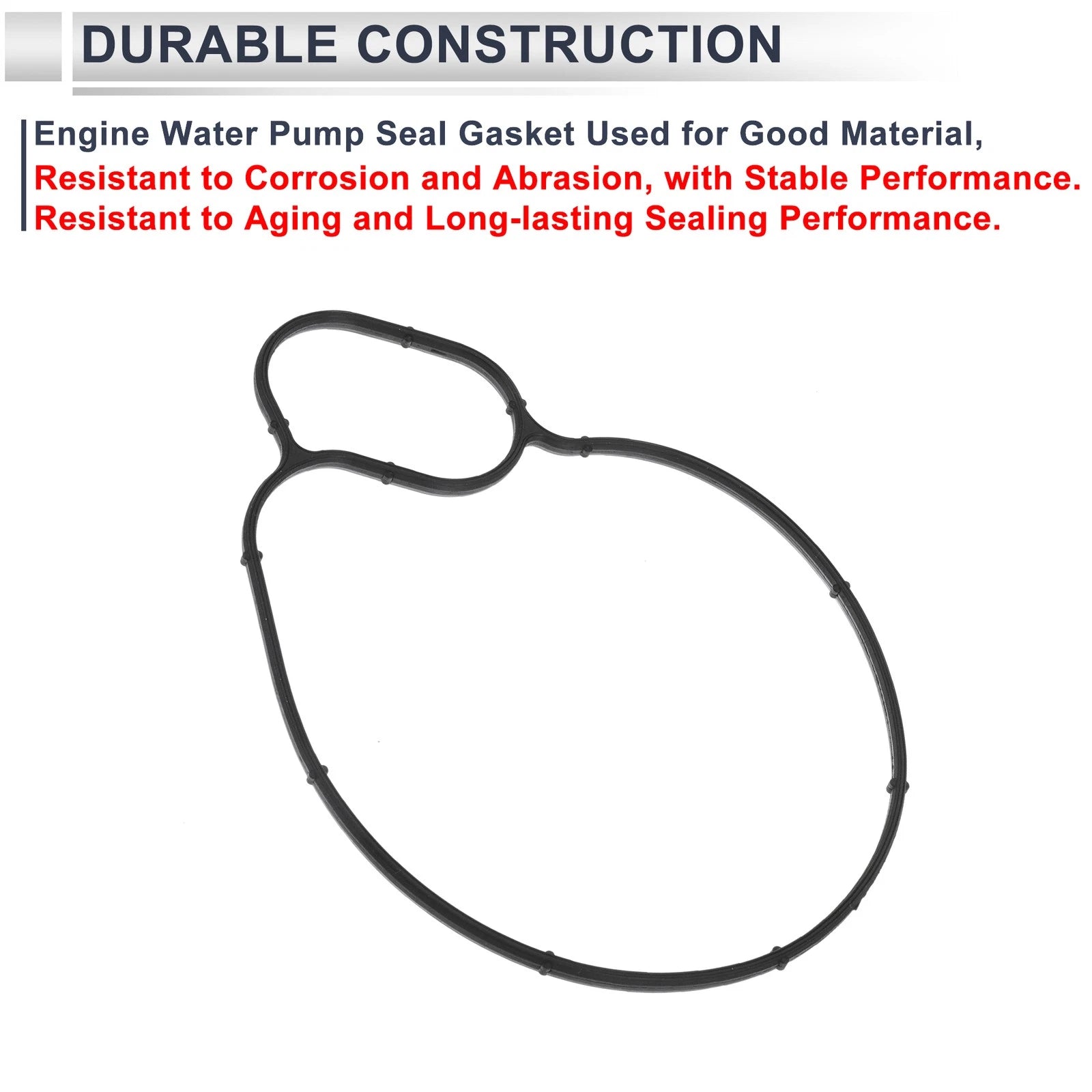 Water Pump Gasket No. 11517549445 for BMW 550i (2011–2016) Rubber 1Pc